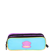 Estojo 2 Compartimentos Paul Frank Authentic - Orange Mix