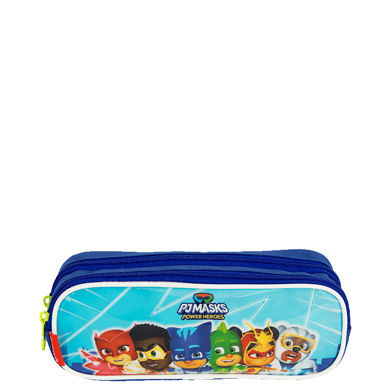 Estojo 2 Compartimentos PJ Masks Power Heroes - Colorido
