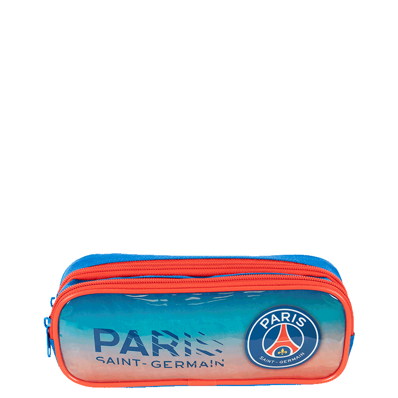 Estojo 2 Compartimentos PSG - Colorido