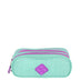 Kit  Mochila Grande Sestini Magic e Estojo 3 Compartimentos Sestini Crinkle Azul - Turquesa