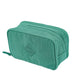 Estojo Box Especial 3 Compartimentos Crinkle Verde - Jade