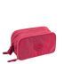Estojo Box Especial 3 Compartimentos Crinkle Rosa - Pink
