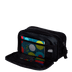 Estojo Box Especial 3 Compartimentos Crinkle Preto