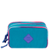 Estojo Box Especial 3 Compartimentos Degradê Azul - Caribe