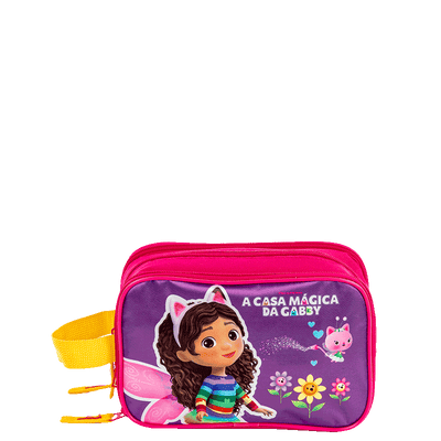 Estojo Box Especial 3 Compartimentos Gabby Rainbow - Colorido
