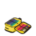 Estojo Box Especial 3 Compartimentos Minions X - Colorido
