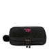 Kit  Mochila Grande 2 Compartimentos mais Lancheira 2 Compartimentos Abertura em U e Estojo Box Especial Capricho Crush - Preto