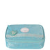Kit  Lancheira 2 Compartimentos e Estojo Box Especial Paul Frank Styles - Turquesa