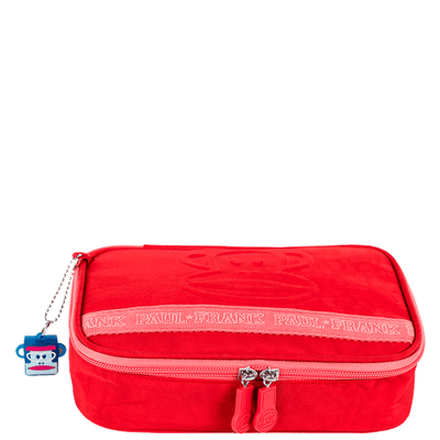 Estojo Box Especial Paul Frank Classics Vermelho - Cereja