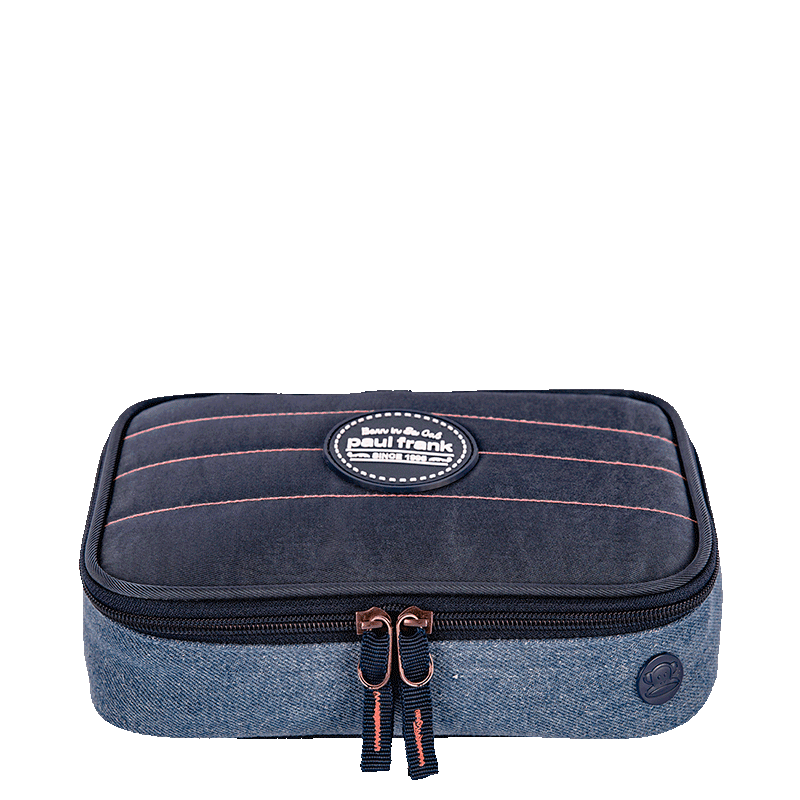 Estojo Box Especial Paul Frank World Azul - Jeans