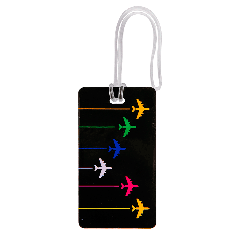 Identificador de Bagagem Colorido - Aviões