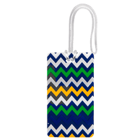 Identificador de Bagagem Colorido - Chevron BR
