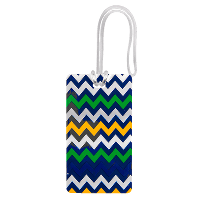 Identificador de Bagagem Colorido - Chevron BR