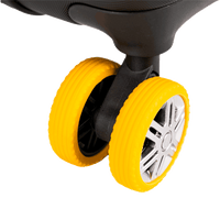 Kit com 8 Capas Protetoras de Rodas em Silicone - Amarelo