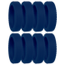 Kit 8 Capas Protetoras de Rodas em Silicone - Azul