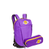 Kit Mochila Compacta e Estojo 2 Compartimentos Lakers - Roxo