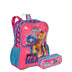 Kit Mochila e Estojo 2 Compartimentos My Little Pony M Heart - Colorido