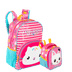Kit  Mochila Grande e Lancheira Grande Gabby X Friendship - Colorido