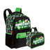 Kit  Mochila Grande e Lancheira Pequena Minecraft M Plus 15 Anos - Colorido