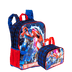 Kit  Mochila Grande e Lancheira Pequena Transformers M Optimus - Colorido
