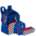 Kit  Mochila Grande mais Lancheira Grande e Estojo 2 Compartimentos Sestini Y Racing - Colorido