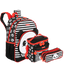 Kit  Mochila Média mais Lancheira Especial e Estojo 2 Compartimentos Sestini Kids X Panda 4 - Colorido