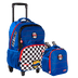 Kit  Mochilete Grande e Lancheira Grande Sestini Y Racing - Colorido