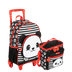 Kit  Mochilete Média e Lancheira Especial Sestini Kids X Panda 4 - Colorido