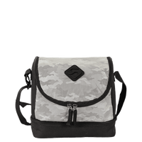 Lancheira 2 Compartimentos Sestini Lunch Tactical Snow - Preto e Cinza