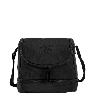 Lancheira 2 Compartimentos Sestini Lunch Crinkle 2 - Preto