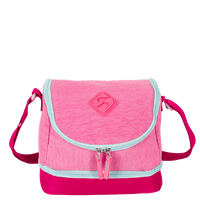 Lancheira 2 Compartimentos Sestini Lunch Crinkle 3 Double Rosa - Pink