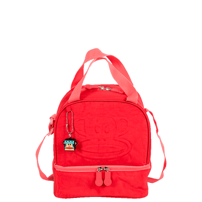Lancheira 2 Compartimentos Paul Frank Classics Vermelho - Cereja