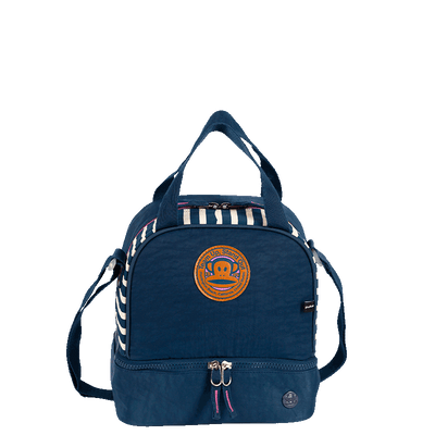 Lancheira 2 Compartimentos Paul Frank World Navy Azul - Marinho