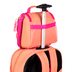 Lancheira com Bolso Frontal Sestini Lover Laranja - Pêssego