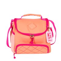 Lancheira com Bolso Frontal Sestini Lover Laranja - Pêssego