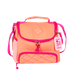 Lancheira com Bolso Frontal Sestini Lover Laranja - Pêssego