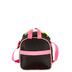 Lancheira Grande Capricho Contrast - Preto e Rosa