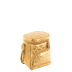 Lancheira Grande Capricho Estrelas - Dourado