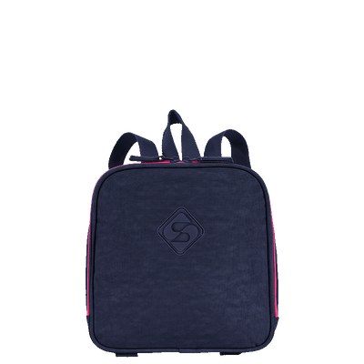Lancheira Grande Sestini Lunch Crinkle - Azul Neon