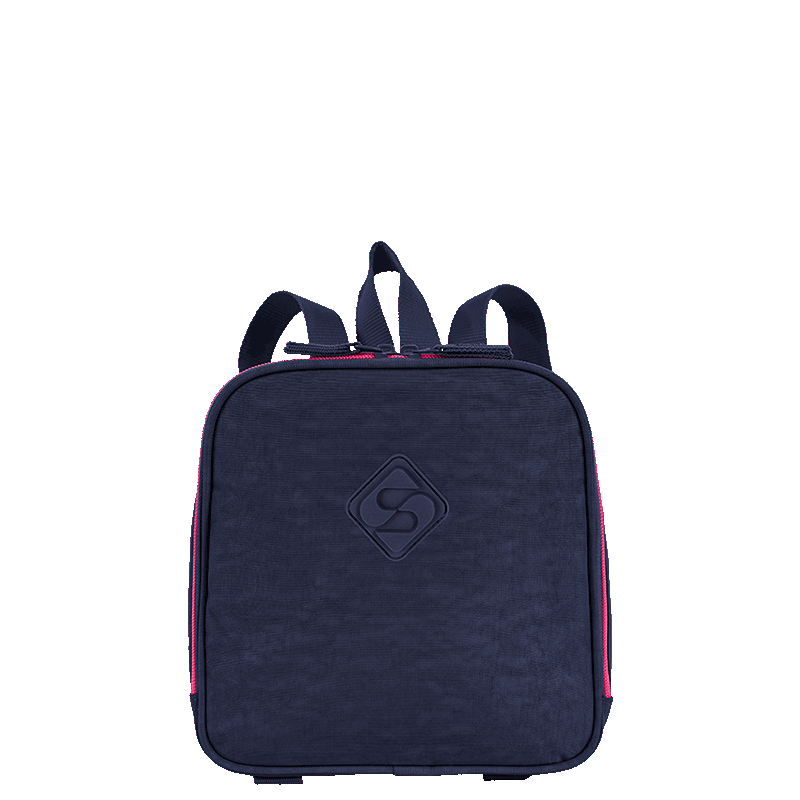 Lancheira Grande Sestini Lunch Crinkle - Azul Neon