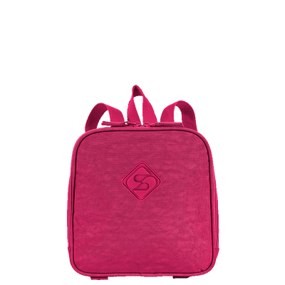 Lancheira Grande Sestini Lunch Crinkle Rosa - Pink