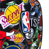 Lancheira Grande NBA Begins Logos - Preto