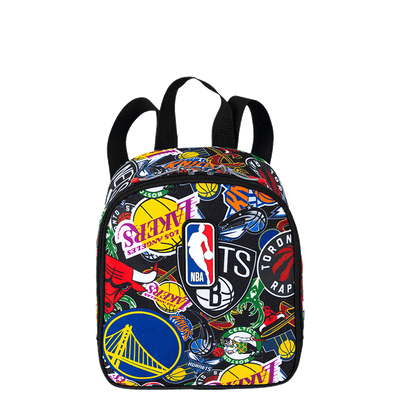 Lancheira Grande NBA Begins Logos - Preto