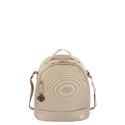 Lancheira Grande Paul Frank Metálica Bege - Light Gold