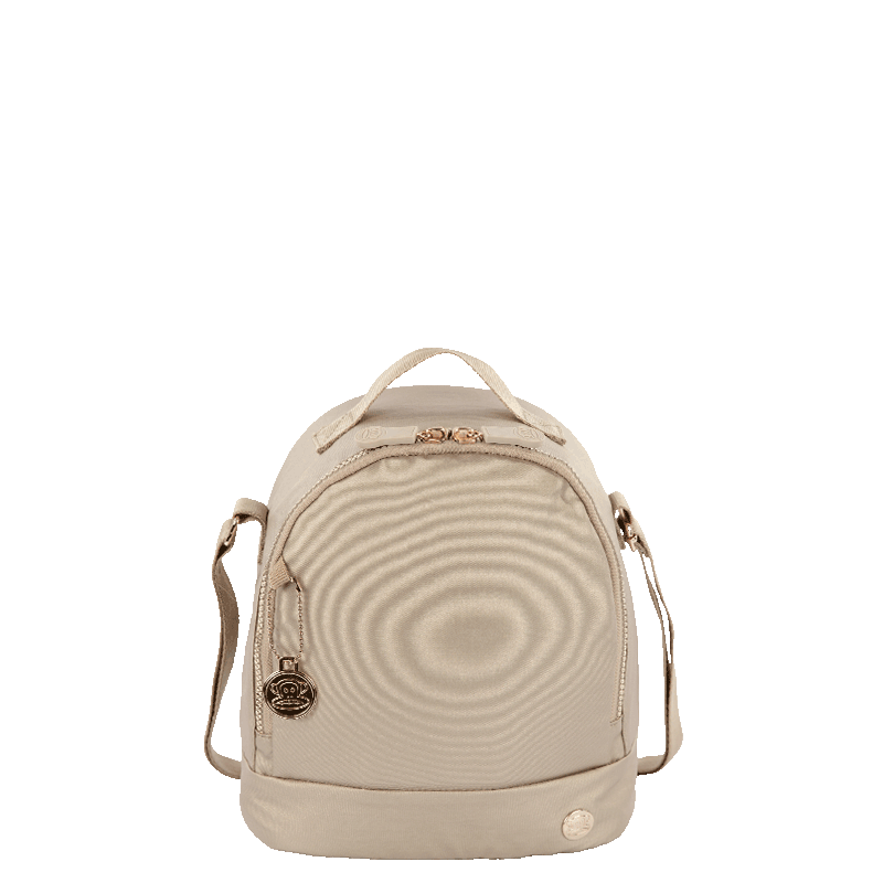 Lancheira Grande Paul Frank Metálica Bege - Light Gold