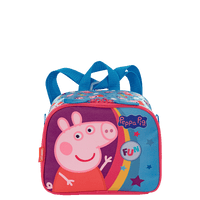 Lancheira Pequena 2X1 Peppa Core - Colorido