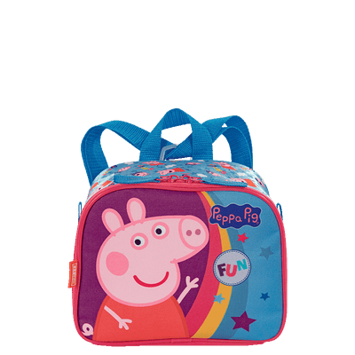 Lancheira Pequena 2X1 Peppa Core - Colorido