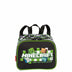 Kit  Mochila Grande e Lancheira Pequena Minecraft M Plus 15 Anos - Colorido
