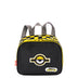 Kit Mochila Grande mais Lancheira Pequena e Estojo 2 Compartimentos Minions M Plus Chees - Colorido