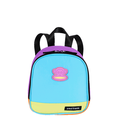 Lancheira Pequena Paul Frank Authentic - Orange Mix